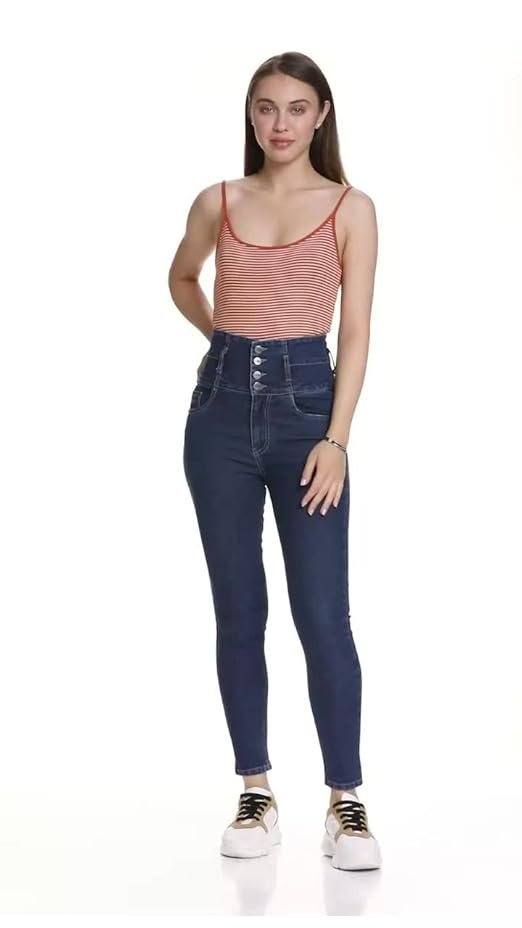 AKA CHIC Supper High Rise Womens Skinny Fit Jeans