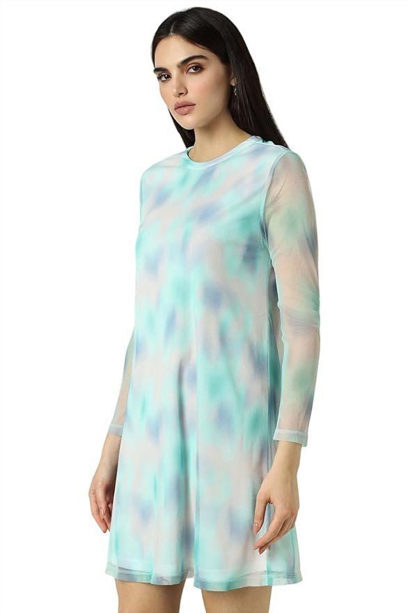 Van Heusen Women’s Polyester Modern Mid-Thigh Length Dress