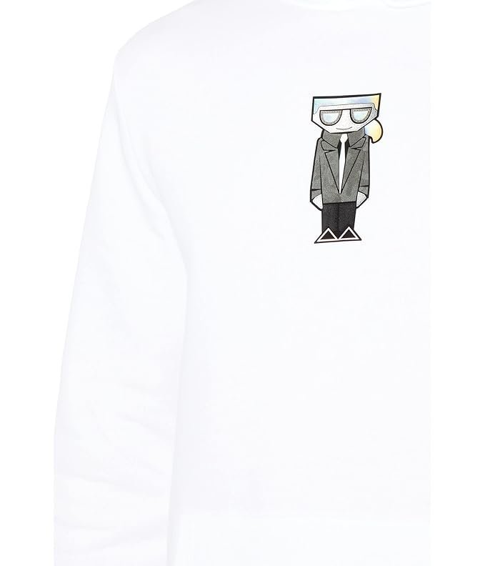 Lagerfeld Paris Men’s Soft Solid Hoodie