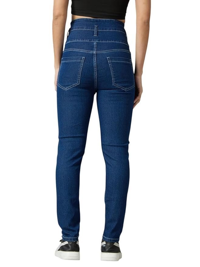 AKA CHIC Supper High Rise Womens Skinny Fit Jeans