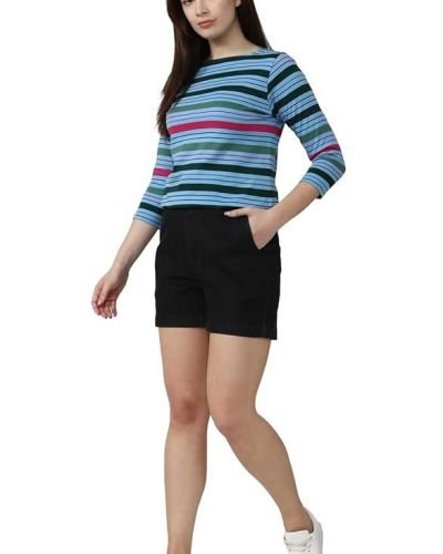 Van Heusen Women’s Cotton Regular Fit T-Shirt