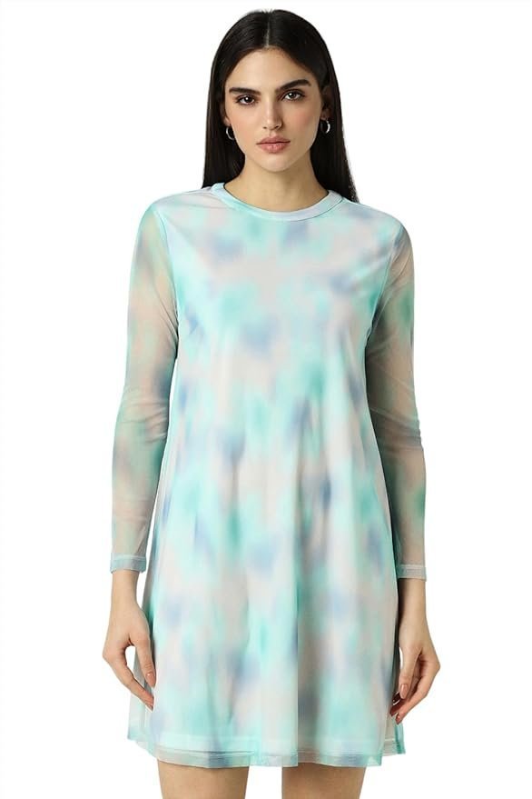 Van Heusen Women’s Polyester Modern Mid-Thigh Length Dress