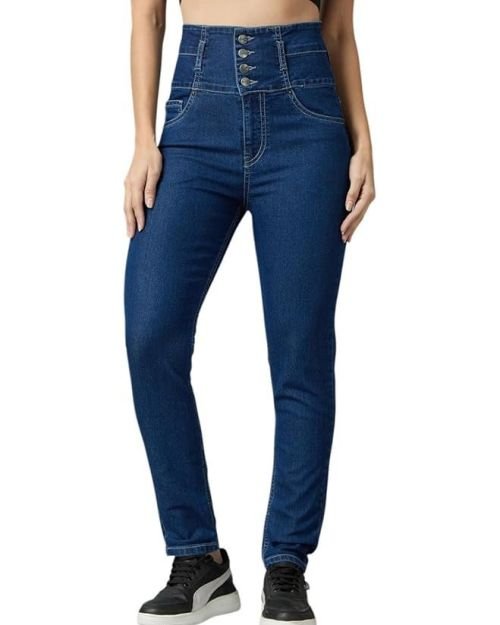 AKA CHIC Supper High Rise Womens Skinny Fit Jeans