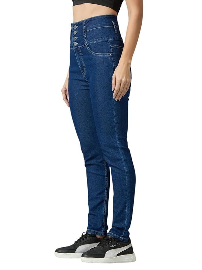 AKA CHIC Supper High Rise Womens Skinny Fit Jeans