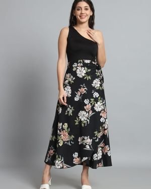 Figure Floral Print Wrap Around Skirt for Women & Girls, Printed Skirt for Women Western Wrap Around for Girls