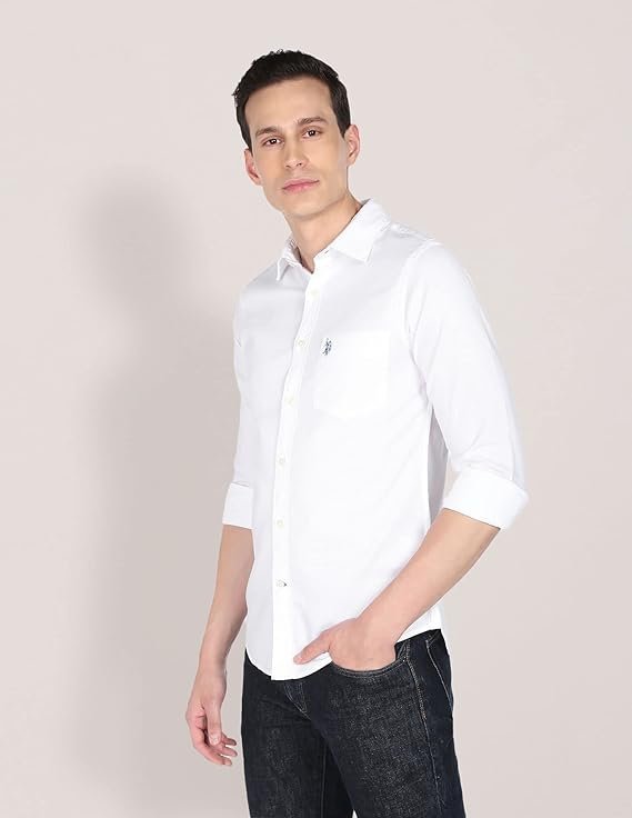 U.S. POLO ASSN. Men’s Cotton Regular Fit Shirt