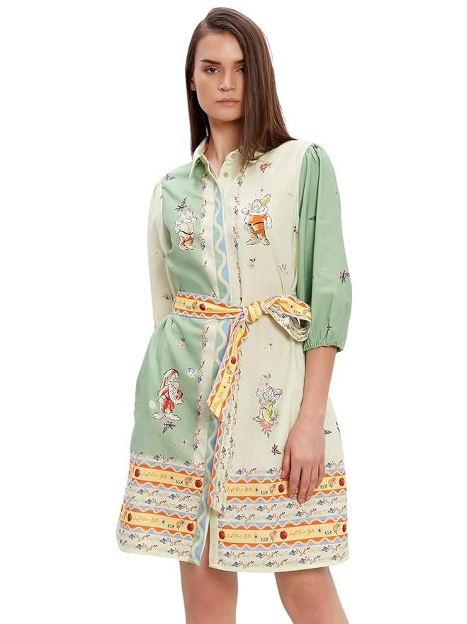 VERO MODA Women’s Cotton A-Line Mini Dress