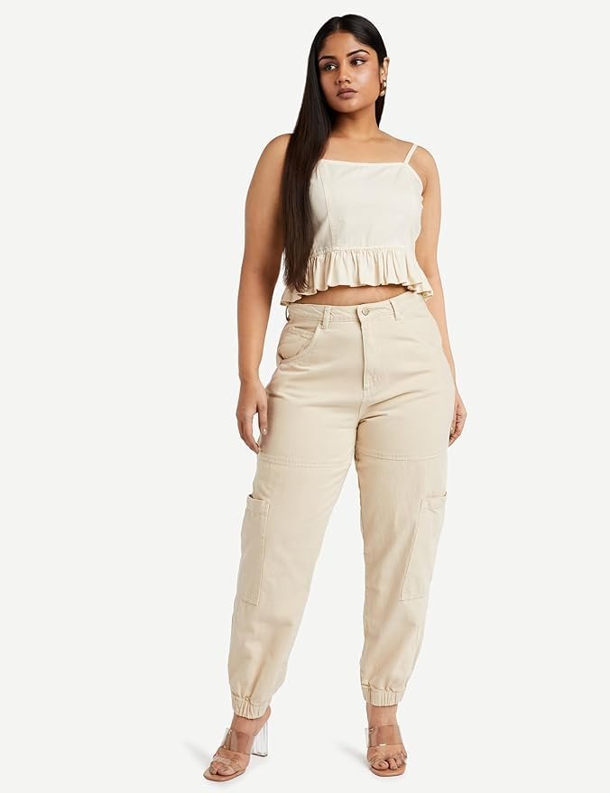 Women’s Denim Joggers | Ankle Length