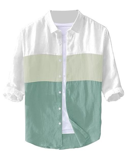 BE ACTIVE Men’s Casual Shirt|| Cotton Stylish Full Sleeves Shirt for Men