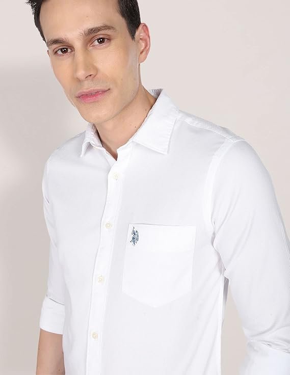 U.S. POLO ASSN. Men’s Cotton Regular Fit Shirt