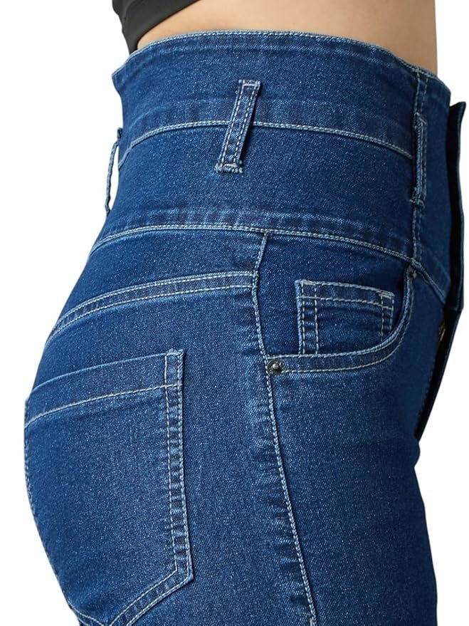 AKA CHIC Supper High Rise Womens Skinny Fit Jeans