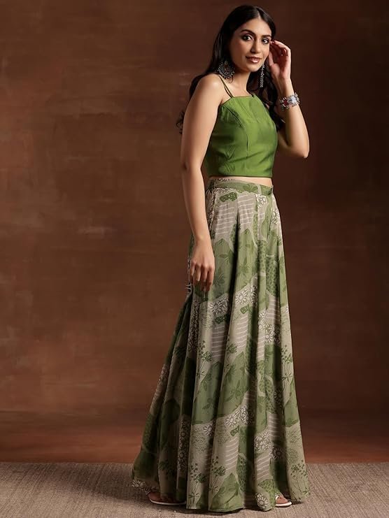 Libas Silk Blend Women’s Co-Ords Set