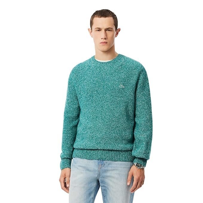 Lacoste Men’s Wool Modern Pullover Sweater
