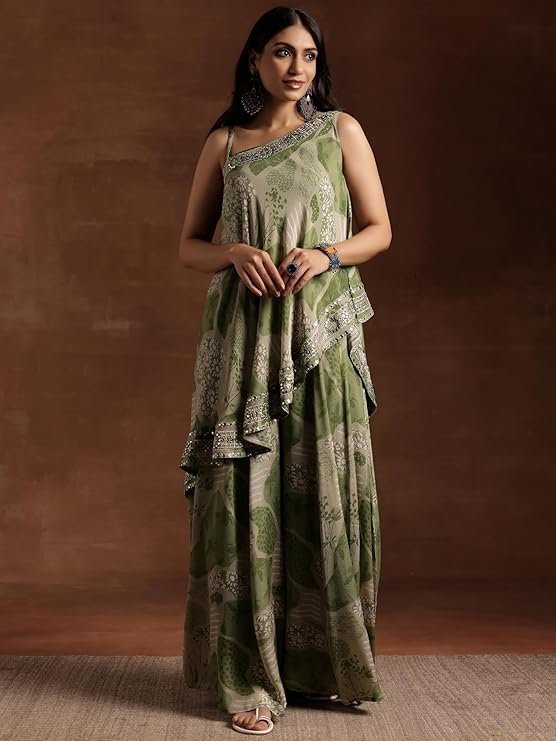 Libas Silk Blend Women’s Co-Ords Set