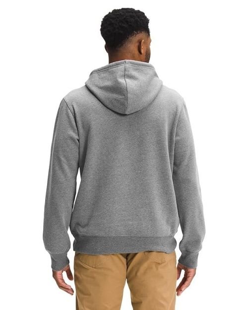 North Face Men’s Half Dome Pullover Hoodie, TNF Medium Grey Heather/TNF White
