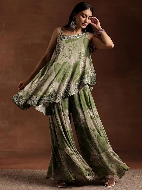 Libas Silk Blend Women’s Co-Ords Set